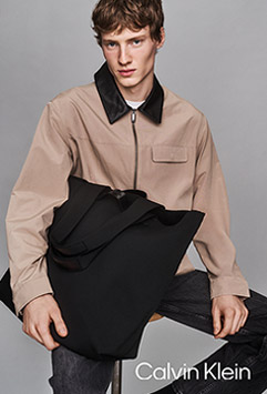 Abbildung Calvin Klein Herrenkollektion frühjahr Sommer 2025 Modehaus Schmiederer Achern